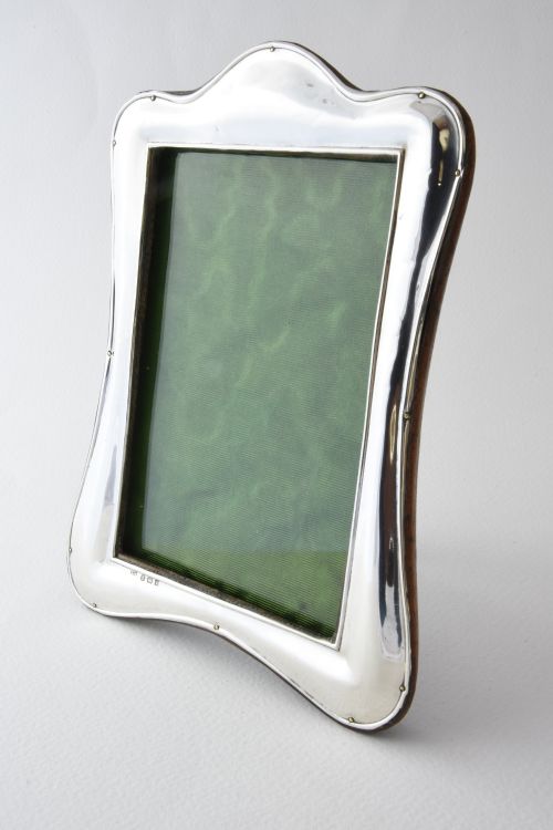 Antique Edwardian Silver Mounted Photo Frame 1910