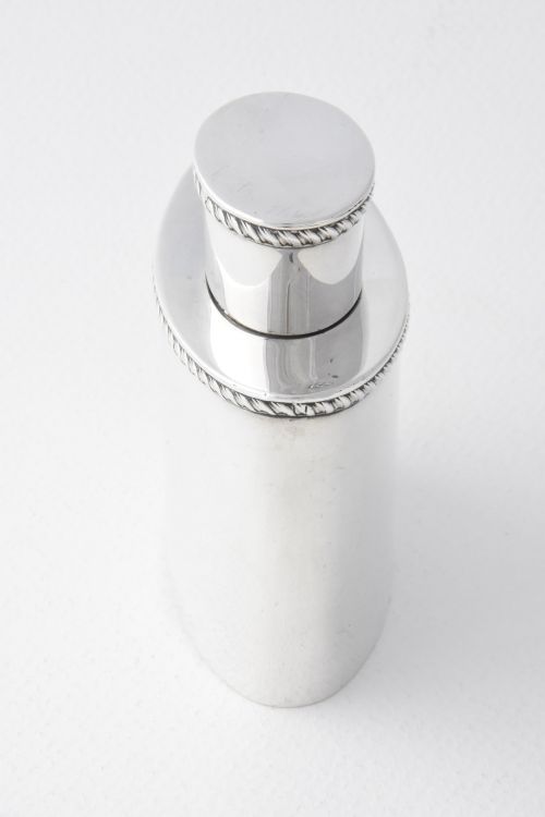 fig 3. Edwardian Solid Silver Tea Caddy 1902