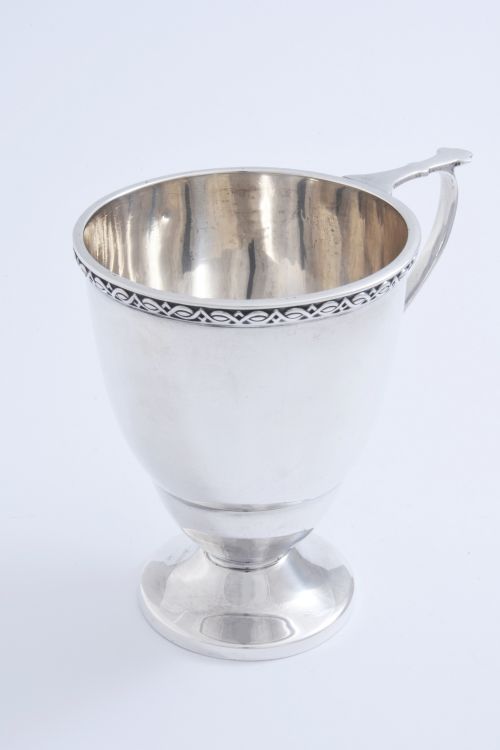 Solid Silver Art Nouveau Tankard 1898
