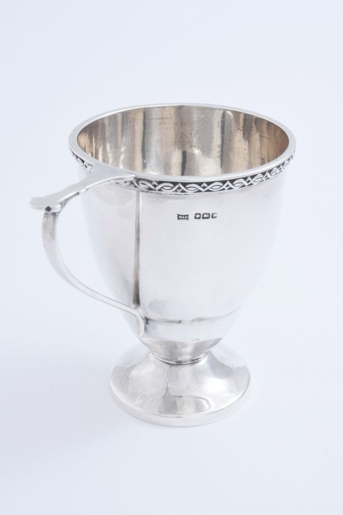 fig 2. Solid Silver Art Nouveau Tankard 1898