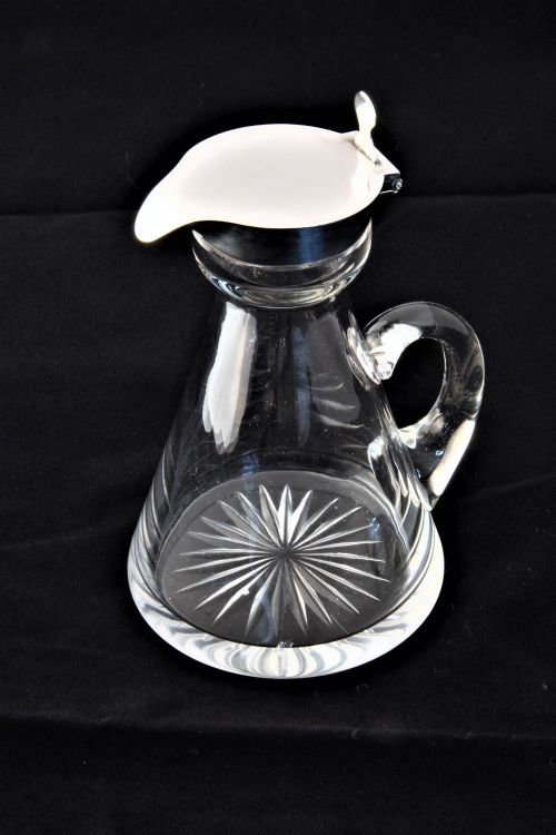fig 1. Silver Mounted Whisky Noggin 1906