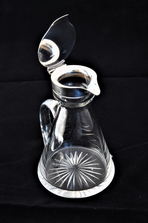 fig 2. Silver Mounted Whisky Noggin 1906