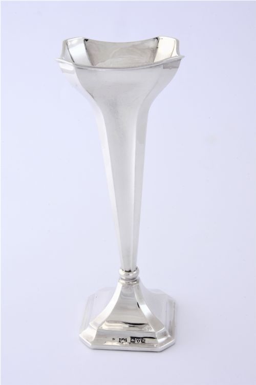 fig 1. Sterling Silver Posy Vase 1922