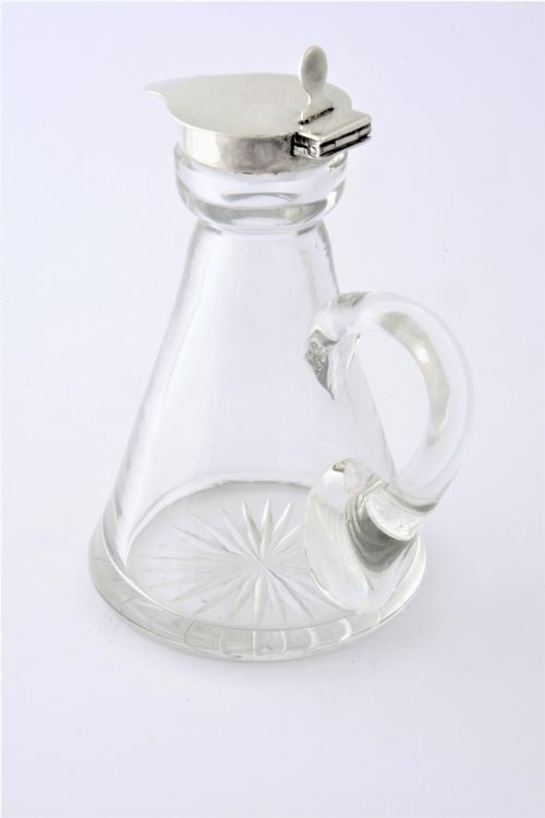 fig 1. Silver Mounted Whisky Noggin 1911