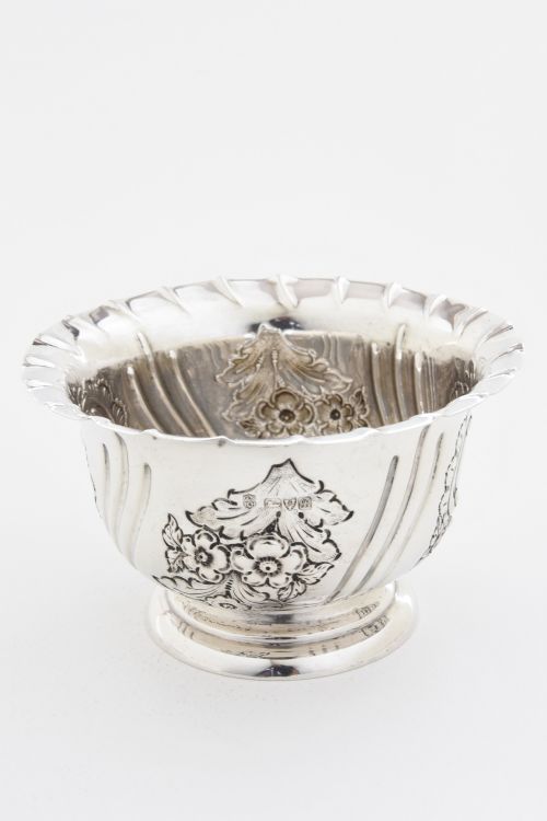 fig 1. Edwardian Antique Silver Bowl - Chester 1902