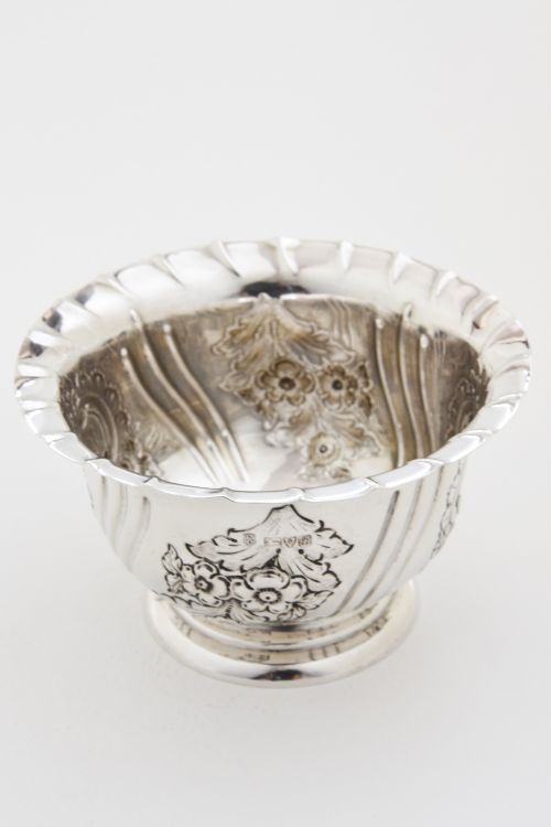 fig 3. Edwardian Antique Silver Bowl - Chester 1902