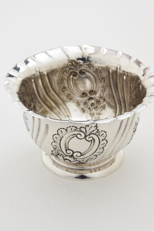 fig 4. Edwardian Antique Silver Bowl - Chester 1902