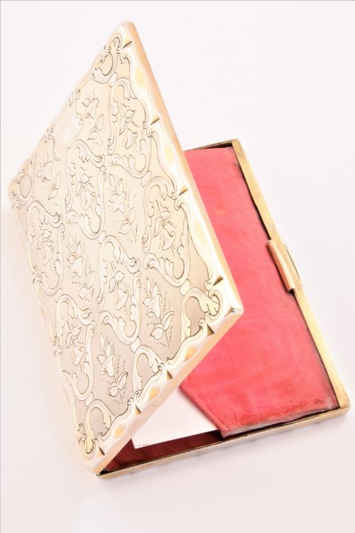 fig 2. Antique Silver Card Case – Frederick Marson 1859