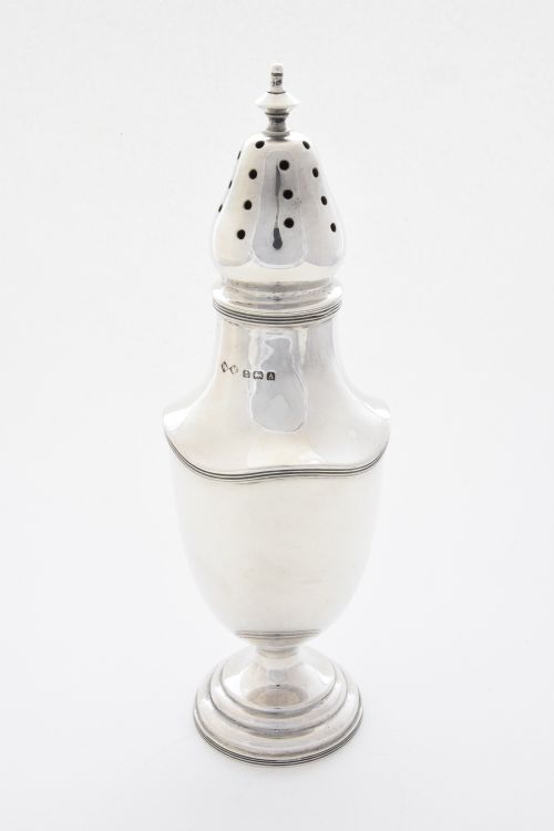Large Sterling Silver Sugar Shaker 1925