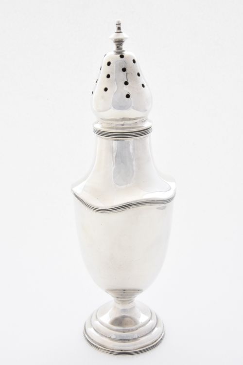 fig 2. Large Sterling Silver Sugar Shaker 1925