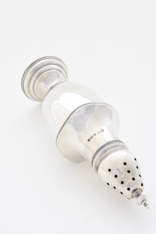 fig 3. Large Sterling Silver Sugar Shaker 1925