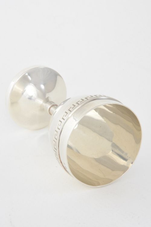 fig 2. Antique Silver Egg Cup 1913