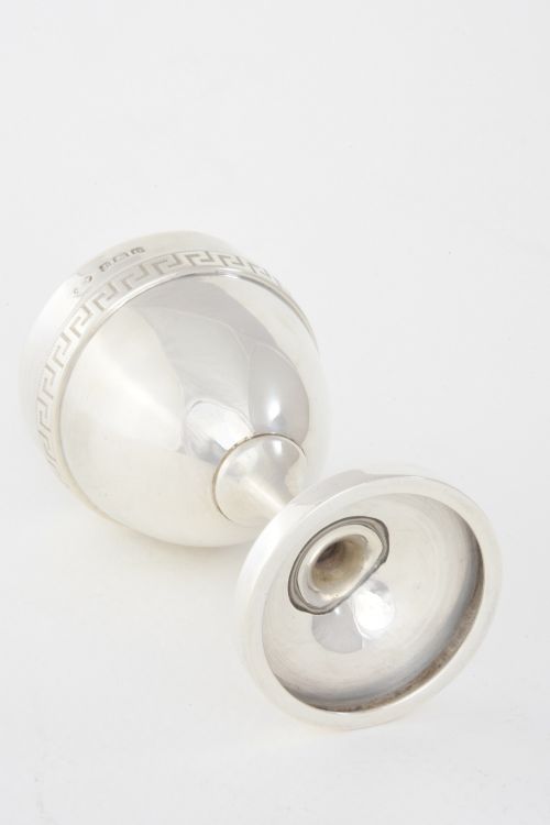 fig 3. Antique Silver Egg Cup 1913
