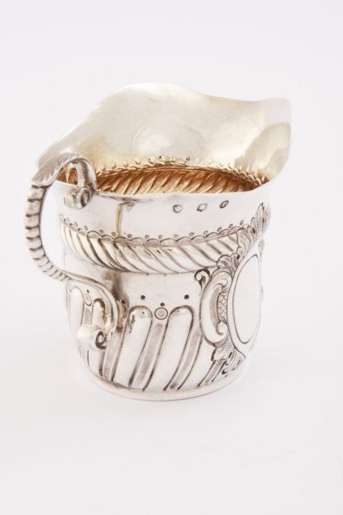 fig 4. Victorian Scottish Silver Cream Jug – Edinburgh 1898