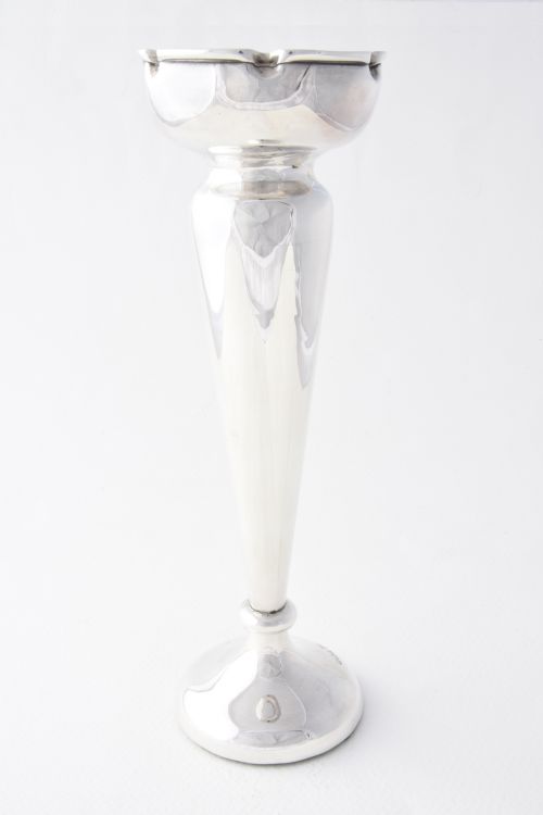 fig 1. Tall Antique Silver Vase 1914