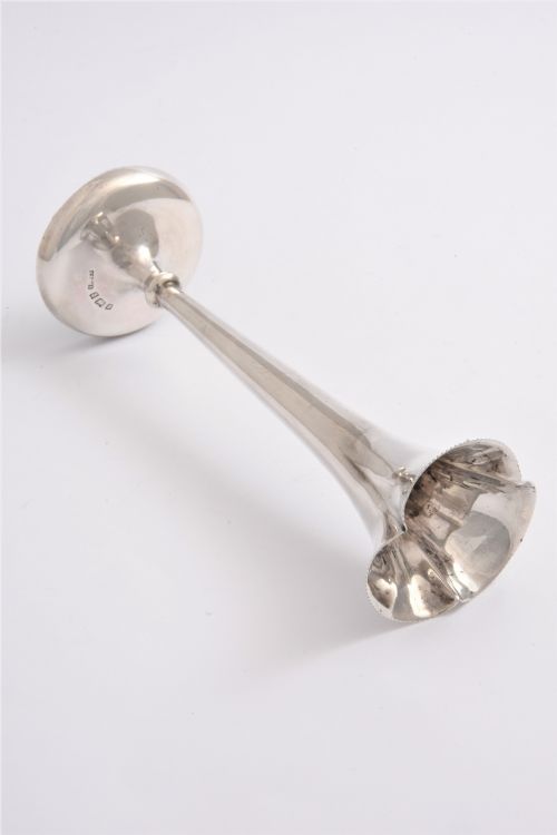 fig 2. Victorian Sterling Silver Bud Vase 1900