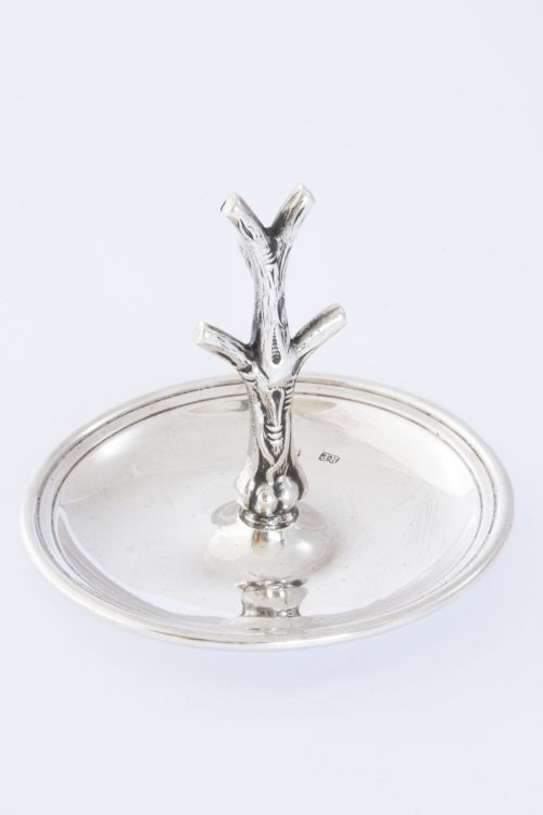 English Sterling Silver Ring Tree 1917