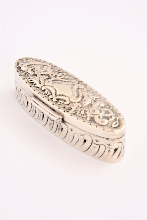 fig 2. Victorian Sterling Silver Trinket Box 1895