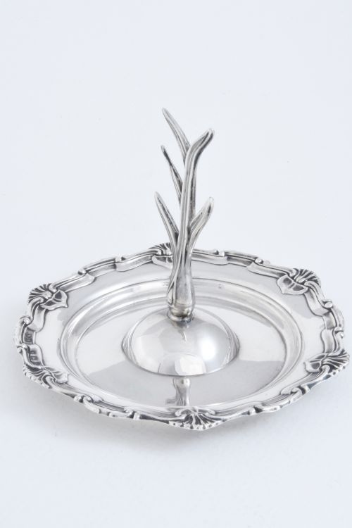 fig 2. Edwardian Sterling Silver Ring Tree 1907
