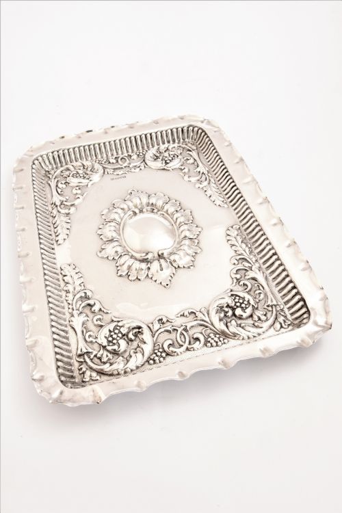 fig 1. Edwardian Silver Dressing Table Tray – Chester 1908
