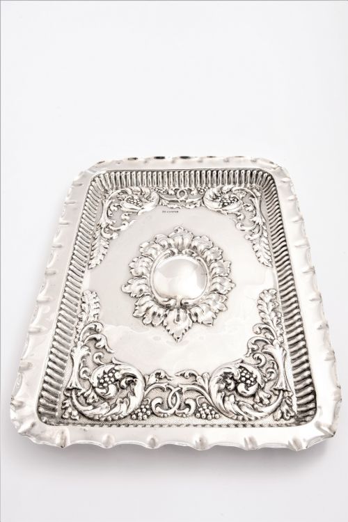 fig 3. Edwardian Silver Dressing Table Tray – Chester 1908