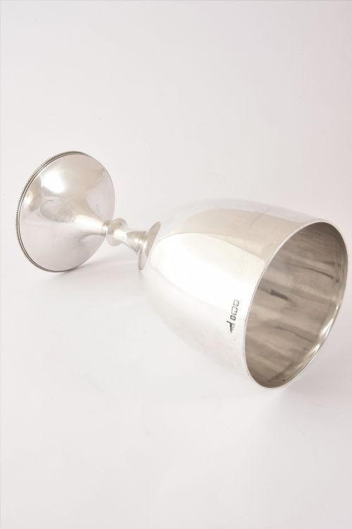 fig 2. Edwardian Antique Silver Goblet 1903