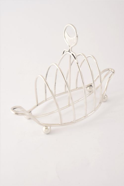 fig 1. Edwardian Silver Toast Rack (4 Slice) – Chester 1903