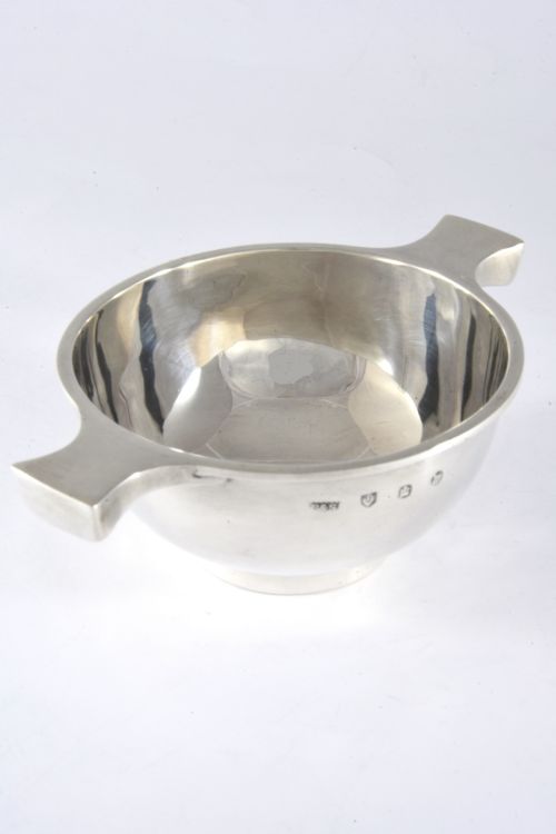 Edwardian Edinburgh Silver Quaich 1902