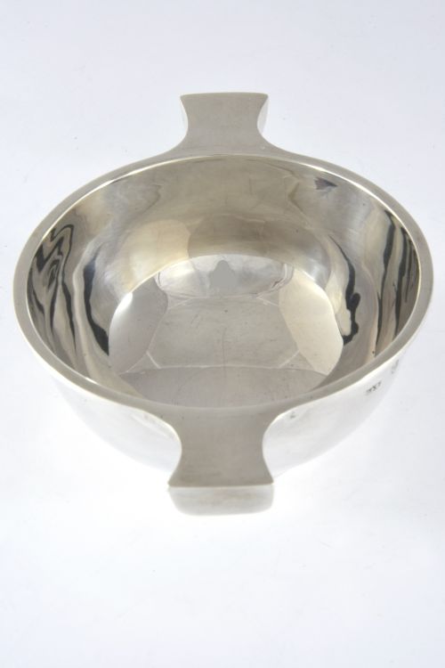 fig 2. Edwardian Edinburgh Silver Quaich 1902
