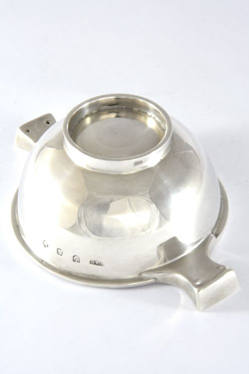 fig 3. Edwardian Edinburgh Silver Quaich 1902