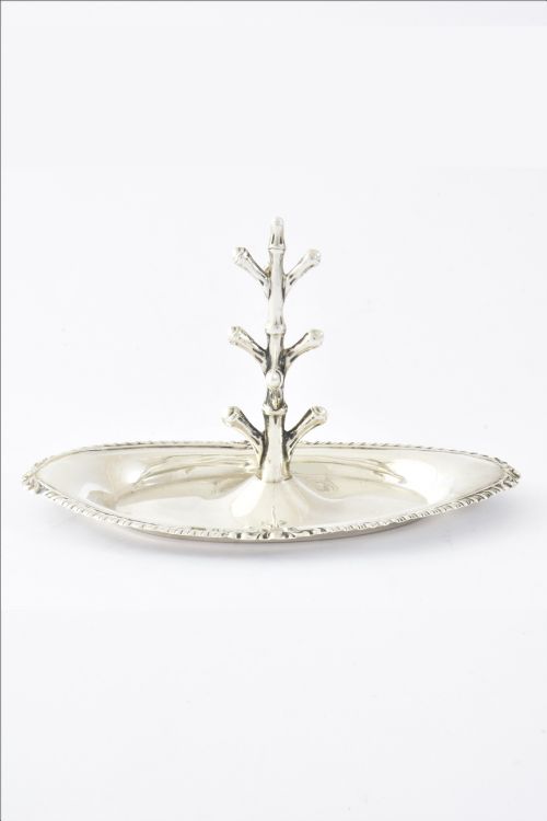 Oval Antique Silver Ring Tree 1913