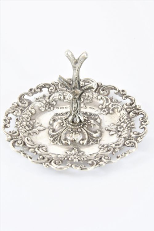 Edwardian Silver Ring Tree 1903