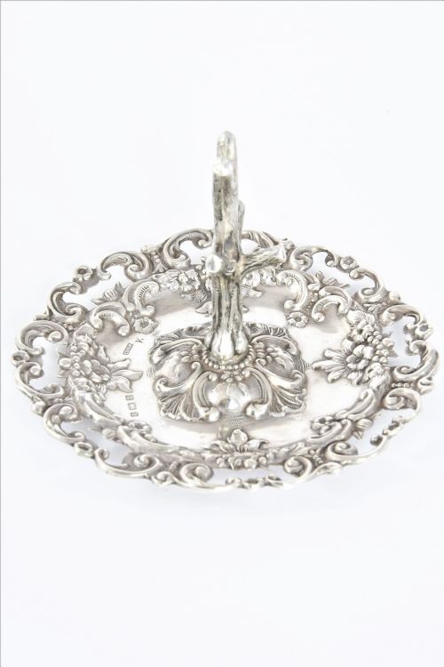 fig 1. Edwardian Silver Ring Tree 1903