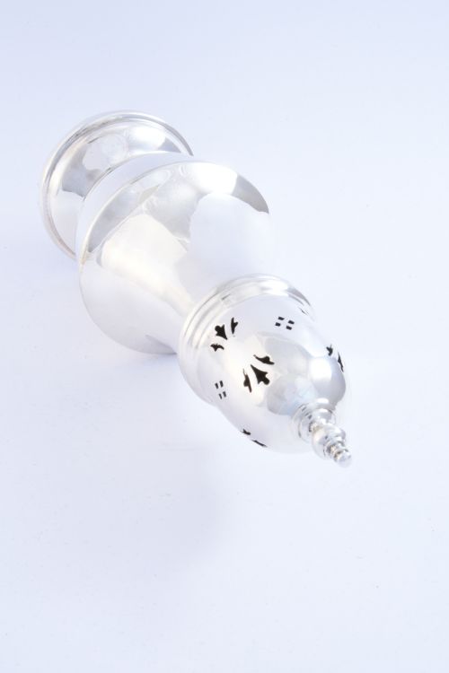 fig 3. English Sterling Silver Sugar Shaker 1940