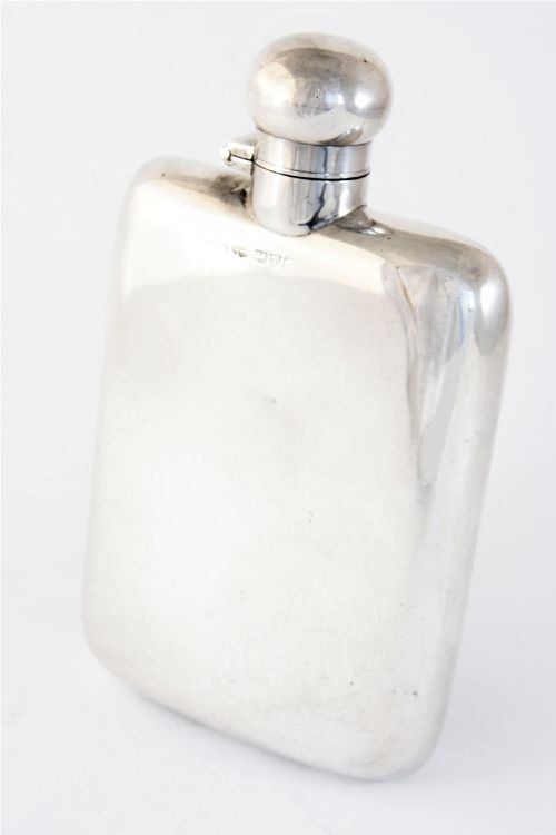 Sterling Silver Hip Flask – Chester 1928