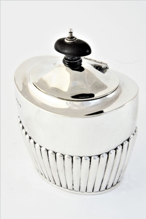 Victorian Silver Tea Caddy – Chester 1899