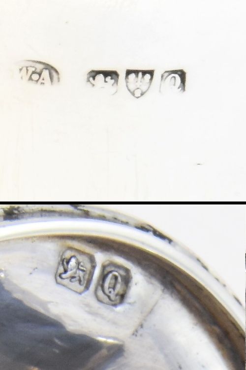 fig 1. Victorian Silver Tea Caddy – Chester 1899