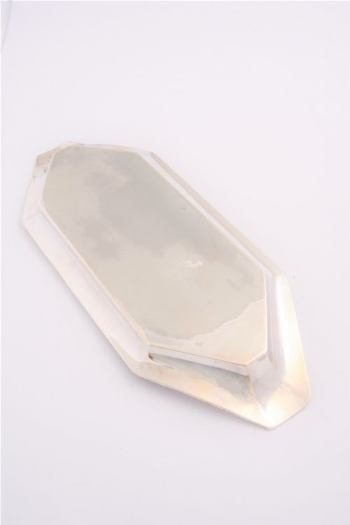 fig 3. Edwardian Sterling Silver Pen Tray 1906
