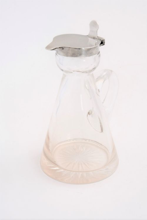 Silver Mounted Whisky Noggin 1922