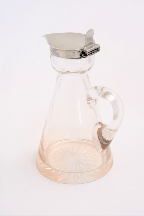 fig 1. Silver Mounted Whisky Noggin 1922
