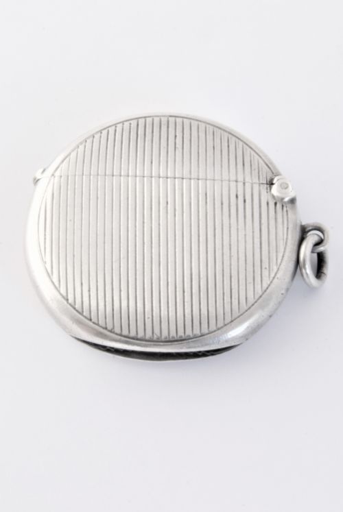 fig 1. Edwardian Antique Silver Vesta Case 1906