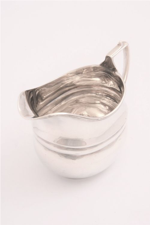 fig 1. Antique Silver Cream Jug – Chester 1914