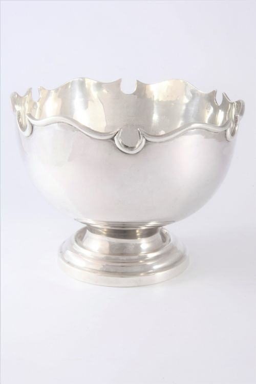 fig 1. Edwardian Antique Silver Bowl 1906