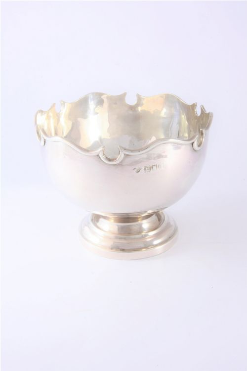 fig 2. Edwardian Antique Silver Bowl 1906