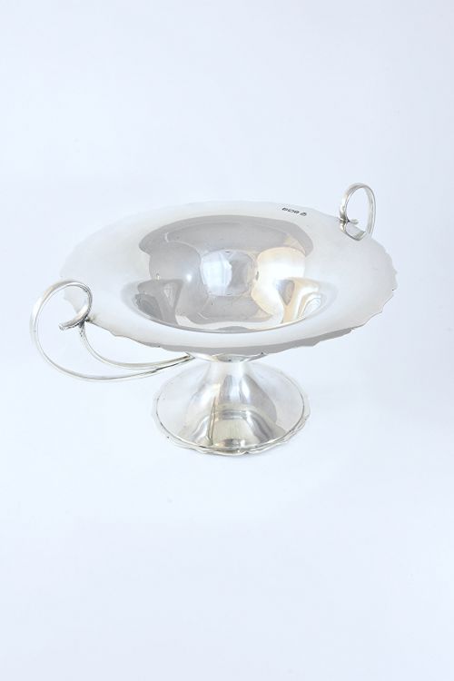 Edwardian Silver Pedestal Bowl 1904
