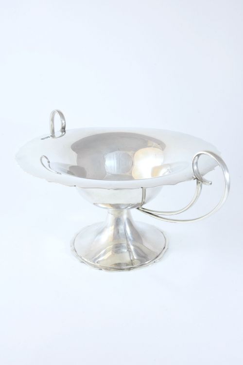 fig 3. Edwardian Silver Pedestal Bowl 1904