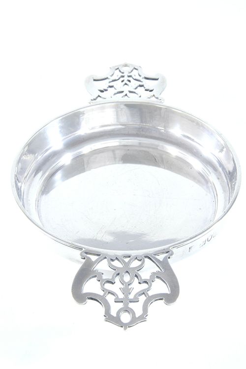 fig 2. Victorian Antique Silver Quaich 1896