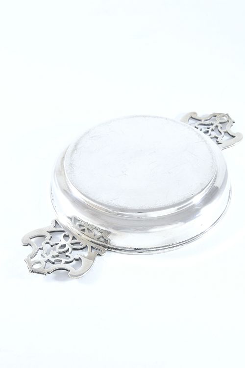 fig 3. Victorian Antique Silver Quaich 1896