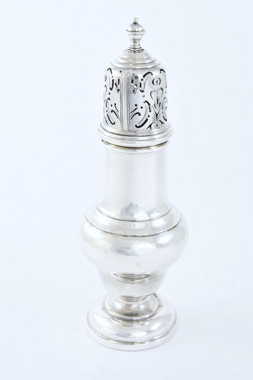 fig 1. Sterling Silver Sugar Shaker - Chester 1928
