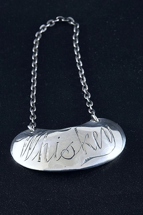 fig 3. Silver Mounted Whisky Noggin with Silver Label – Chester 1912